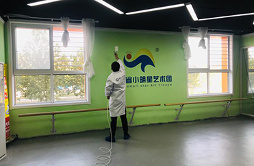 小明星艺术团除甲醛