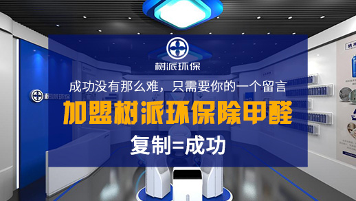 除甲醛加盟推荐，你关心的都在这里——树派加盟要点